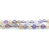 Natural Ametrines Stone Beads Round Loose Spacer Beads