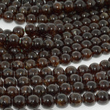 Natural Andradite Garnet Round Beads 9.5mm