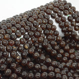 Natural Andradite Garnet Round Beads 9.5mm