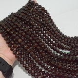 Natural Andradite Garnet Round Beads 9.5mm