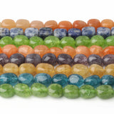 Apatite Citrine Quartz Stone Beads Oval Shape DIY Charms Bracelet