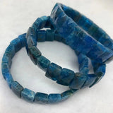 Apatite Stone Beads Bracelet Bangle Charm Jewelry Gift for Her