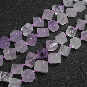 Purple Amethysts Beads 15'' for Jewelry Making Bracelets Necklaces
