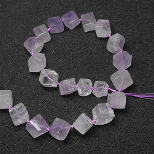 Purple Amethysts Beads 15'' for Jewelry Making Bracelets Necklaces