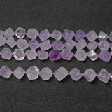 Purple Amethysts Beads 15'' for Jewelry Making Bracelets Necklaces