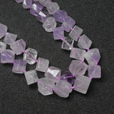 Purple Amethysts Beads 15'' for Jewelry Making Bracelets Necklaces