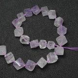 Purple Amethysts Beads 15'' for Jewelry Making Bracelets Necklaces