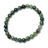 Green Aqua Grass Agate Stone Bracelet Beads Couples Charms Jewelry