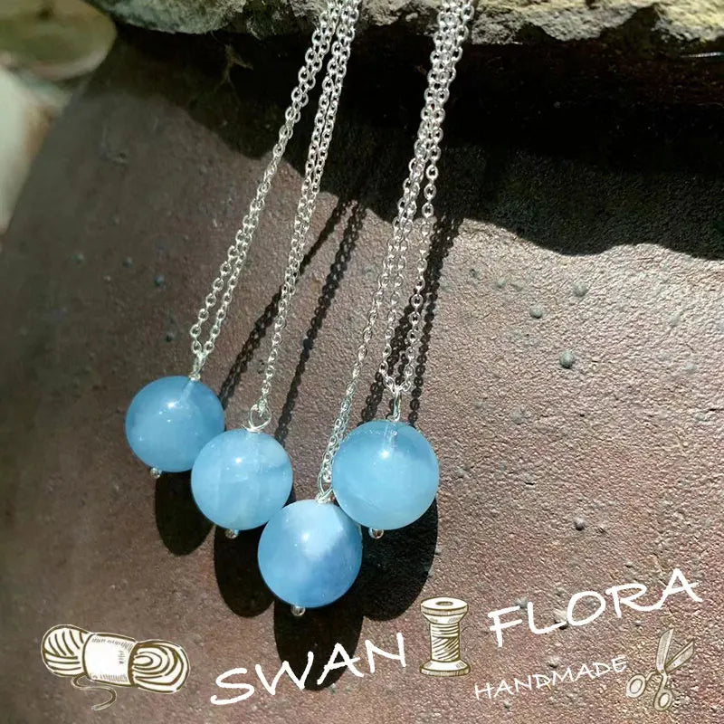 Aquamarine Choker Necklace High Jewelry