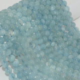 Aquamarine Round Beads 8.3mm-8.5mm