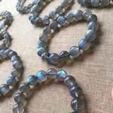 Natural Ash Moonlight Stone Pull Feldspar Hand String Woman Crystal Ornaments