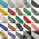 Mixed Gem Round Gemstone Beads Strand for DIY Jewelry Making