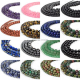 Mixed Gem Round Gemstone Beads Strand for DIY Jewelry Making