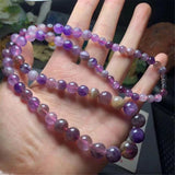 Auralite 23 Necklace Jewelry Healing Crystal 6-12mm Beads Quartz Stone