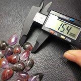 Auralite Teardrop Pendant DIY Charms Jewelry Party Holiday Women Gift 15-20mm