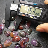 Auralite Teardrop Pendant DIY Charms Jewelry Party Holiday Women Gift 15-20mm