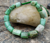 Natural Australian Jade Beads Bracelet Adjustable M0129