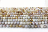 Ocean Fossils Agates Beads Strand 4/6/8/10/12MM