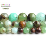 Australian Chrysoprase Stone Round Beads 15'' Strand DIY 6/8/10mm