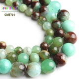 Australian Chrysoprase Stone Round Beads 15'' Strand DIY 6/8/10mm
