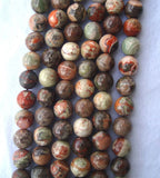 Australian Flower Agate 14mm Loose Beads for DIY Jewelry Making