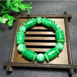 Natural Jade Hand-carved Jade Bracelet Men Women Jewelry