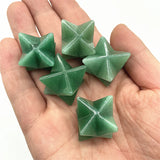 Green Aventurine Merkaba Pendant Necklace