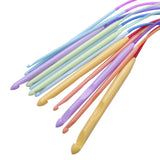 Bamboo Tunisian Cable Carpet Crochet Hooks Knitting Needles Set