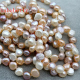 Natural Baroque Freshwater Pearl Sweater Chain Necklace