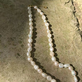 Baroque Pearl Choker Necklace Gemstone High Jewelry