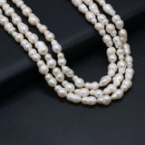 Baroque Pearl Bead Gourd Shape Freshwater Pearl Loose Beaded 6x10-8x12mm