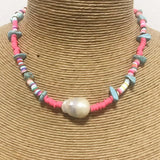 Baroque Pearl Bracelet Bohemian Style Red Women Bracelet