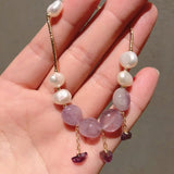 Natural Baroque Pearl Bracelet For Women Girl Lovers' Engagement