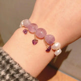 Natural Baroque Pearl Bracelet For Women Girl Lovers' Engagement