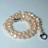 Baroque Pearl Choker Necklace for Women DIY Pearl Jewelry 7-8mm