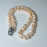 Baroque Pearl Choker Necklace for Women DIY Pearl Jewelry 7-8mm