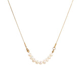 Baroque Pearl Pendant Necklace for Women, Collarbone Chain Gift