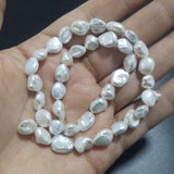 Baroque Pearl Petals Loose Beads DIY Jewelry Making 8-9MM