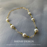 Baroque Pearl Stainless Steel Necklace