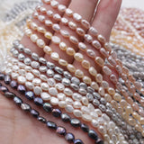 Natural Baroque Shaped Pearl Mini 4-5mm Loose Bead Necklace Accessories
