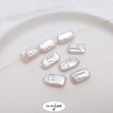 Natural Baroque Rectangular Pearls DIY Bracelet Loose Beads