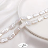 Natural Baroque Rectangular Pearls DIY Bracelet Loose Beads