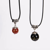 Natural Bead Pendant Love Necklace Couples Creative Gift