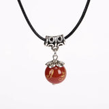 Natural Bead Pendant Love Necklace Couples Creative Gift