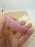Jade Cat Eye Gemstone Bangle Bracelet 58-66mm Womens Jewelry Bangles