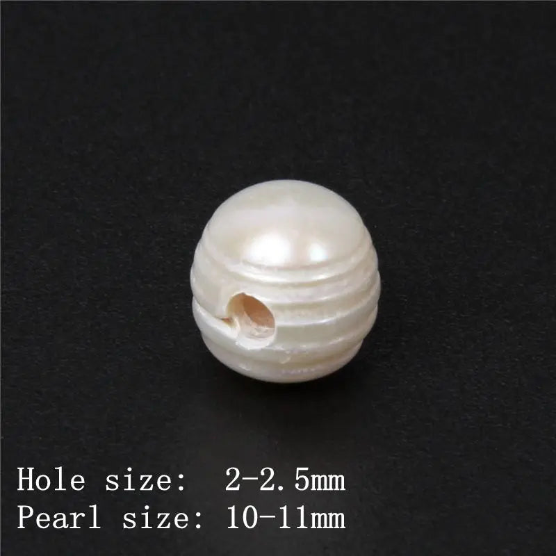 Natural Big Hole Pearl Beads 6mm-14mm Freshwater Pearls Loose Pearls Beads