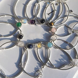 925 Sterling Silver Natural Birthstone Bracelet for Women
