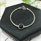 925 Sterling Silver Natural Birthstone Bracelet for Women
