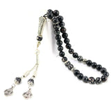 Natural Agates 33 Tasbih Muslim Onxy Prayer Beads 33 66 99 Stone Rosary