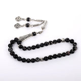Natural Agates 33 Tasbih Muslim Onxy Prayer Beads 33 66 99 Stone Rosary